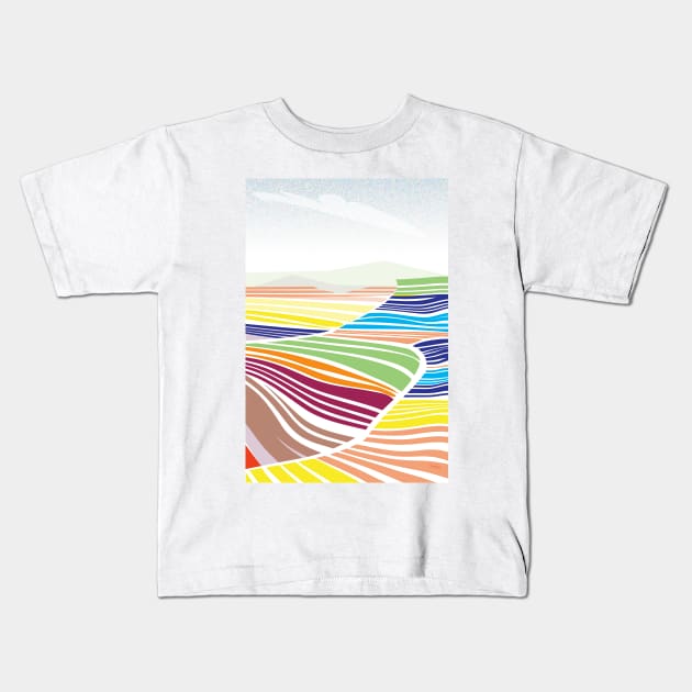 Desert Light Kids T-Shirt by charker